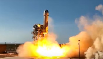 Blue Origin New Shepard launch