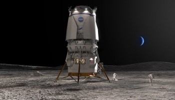 Illustration: Blue Moon lunar lander