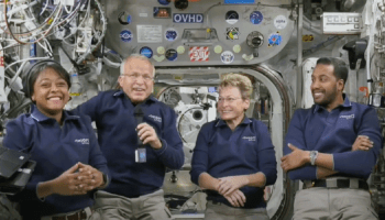 Axiom Space crew on International Space Station